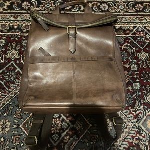 Joseph Abboud leather back pack